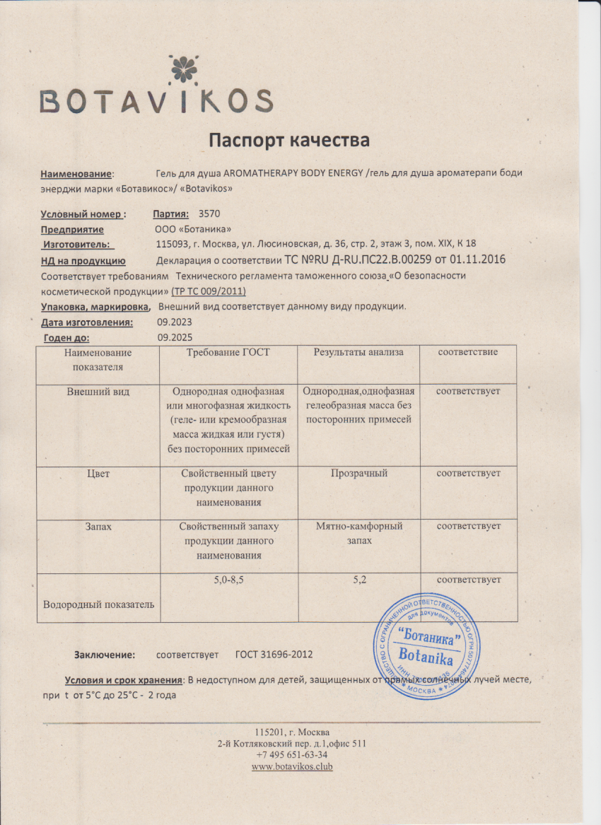 Паспорт №092023